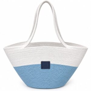 Torebka BPBags – biało-błękitna