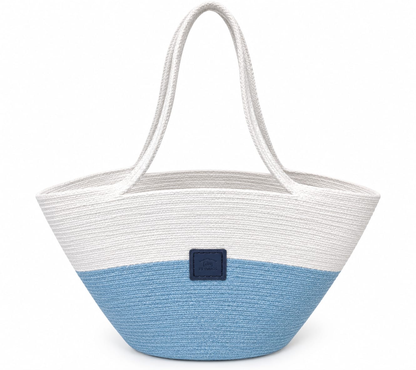 Torebka BPBags – biało-błękitna