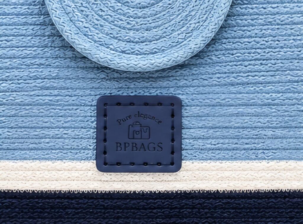 Torebka BPBags – błękit, biel i granat