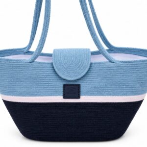 Torebka BPBags – błękit, biel i granat